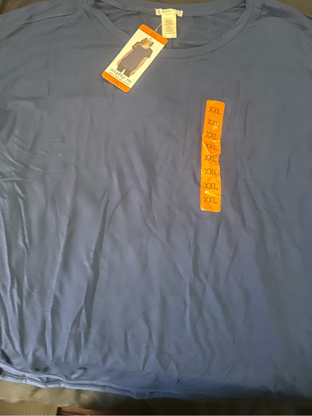 Women’s Blue Crew Neck Shirt - XXL
